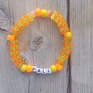 Handmade themed bracelet.